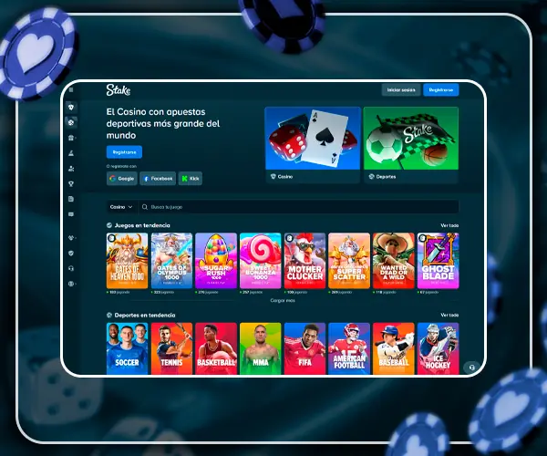 Página web oficial del casino.