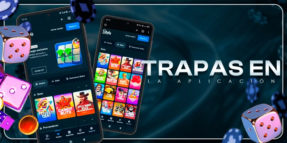 Jugar a las tragaperras en el móvil.